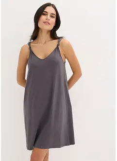 Camicia da notte corta con dettagli a nodo, bonprix