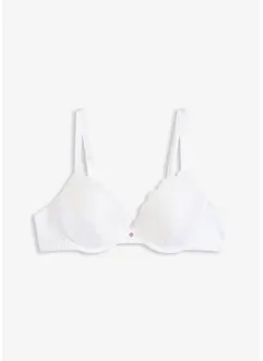 Reggiseno con coppe preformate ed effetto lucido, bonprix