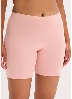 Boxer lunghi aderenti da donna con cotone biologico (pacco da 3), bonprix