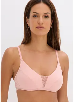 Reggiseno senza ferretto con cotone biologico morbido (pacco da 3), bonprix