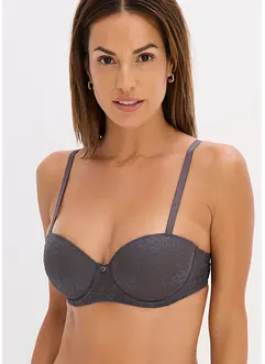 Reggiseno a balconcino con pizzo delicato (pacco da 2), bonprix
