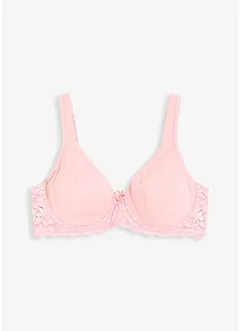 Reggiseno t-shirt con ferretto e spalline imbottite, bonprix