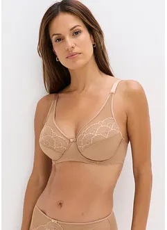 Reggiseno con ferretto ed effetto lucido (pacco da 2), bonprix