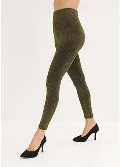 Leggings termici con fili glitterati, bonprix