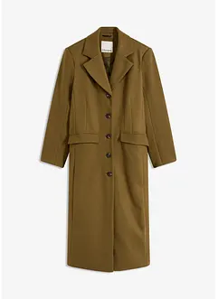 Cappotto lungo in simil lana, bonprix