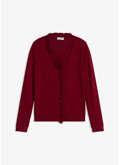 Cardigan in filato fine, bonprix