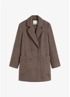 Cappotto corto in simil lana, bonprix
