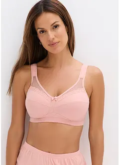 Reggiseno contenitivo senza ferretto con spalline imbottite (pacco da 2), bonprix