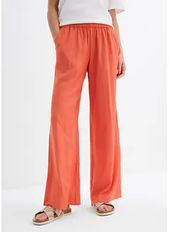 Pantaloni a palazzo con cinta comoda, bonprix