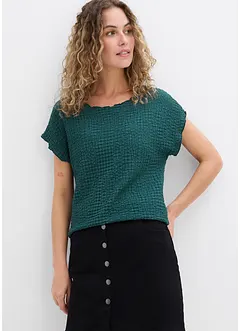 Maglia in crêpe leggero, bonprix