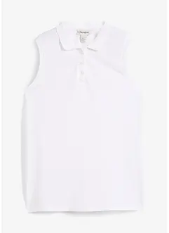 Top stile polo in puro cotone biologico, bonprix