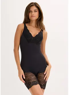 Body modellante a pantaloncino con effetto modellante medio, bonprix