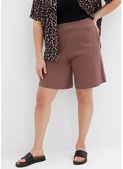 Shorts in maglia fine con elastico in vita, bonprix