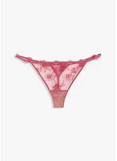 Tanga con pizzo floreale, bonprix