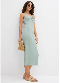 Abito midi in crêpe leggero, bonprix