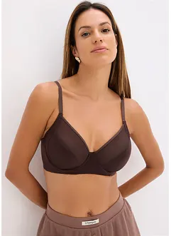 Reggiseno con ferretto ed effetto lucido (pacco da 2), bonprix