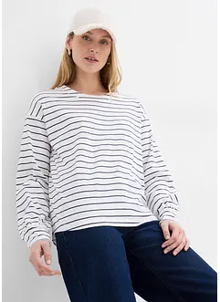 Maglia a maniche lunghe in puro cotone biologico, bonprix