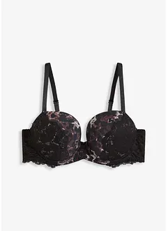 Reggiseno push-up con pizzo raffinato, bonprix