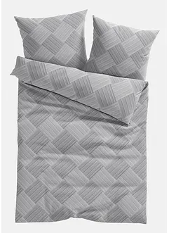 Biancheria da letto con stampa strutturata, bonprix