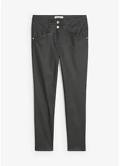 Pantaloni elasticizzati con effetto lucido, bonprix