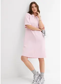 Abito polo in morbido tessuto effetto neoprene, bonprix