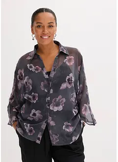 Camicia oversize in chiffon leggero, bonprix