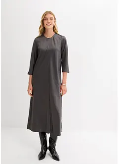 Abito midi in satin lucido, bonprix