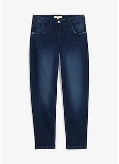 Jeans barrel, vita media, bonprix