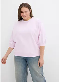 Felpa oversize in puro cotone, bonprix