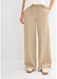 Pantaloni con elastico in vita in puro cotone biologico, bonprix