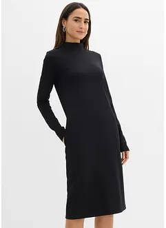 Abito in punto di Roma con colletto dritto, bonprix