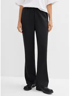 Pantaloni da jogging in tessuto effetto neoprene, bonprix