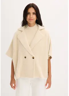 Cardigan in filato effetto piuma, bonprix