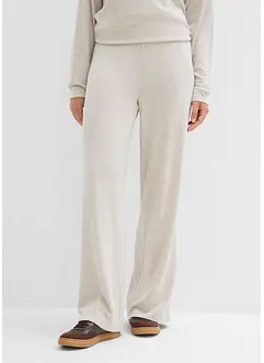 Pantaloni a palazzo in similmaglia, bonprix