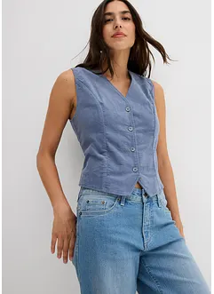 Gilet in velluto, bonprix