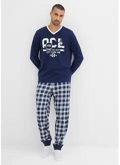 Pigiama con cotone e maniche lunghe, bonprix