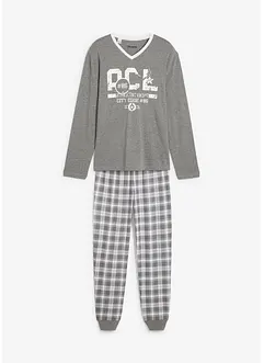 Pigiama con cotone e maniche lunghe, bonprix