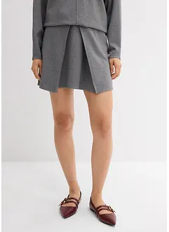 Minigonna in morbido punto di Roma, bonprix
