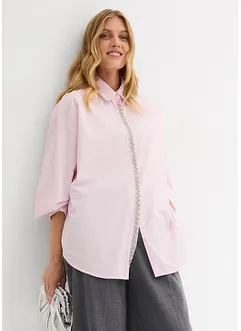 Camicia con applicazione di strass, bonprix