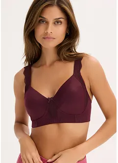 Reggiseno contenitivo senza ferretto con spalline imbottite, bonprix