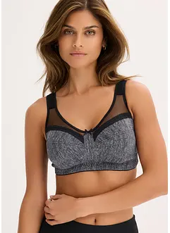 Reggiseno contenitivo senza ferretto con spalline imbottite, bonprix