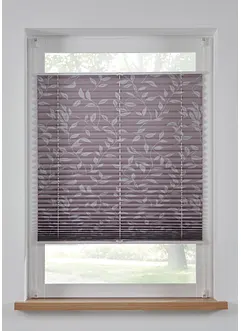 Tenda plissettata oscurante con foglie, bonprix