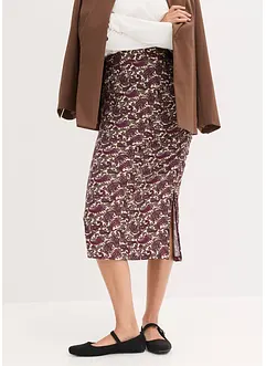 Gonna fluente in jersey misto viscosa, bonprix