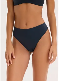 Perizoma a vita alta con effetto lucido (pacco da 2), bonprix