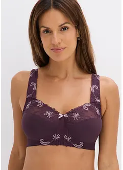 Reggiseno contenitivo senza ferretto con spalline imbottite, bonprix