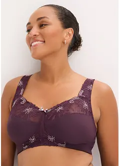 Reggiseno contenitivo senza ferretto con spalline imbottite, bonprix