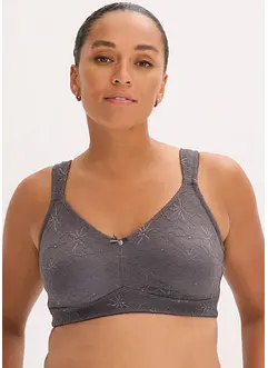 Reggiseno contenitivo senza ferretto con spalline imbottite, bonprix