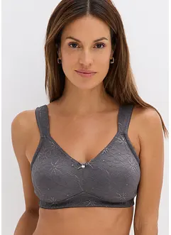 Reggiseno contenitivo senza ferretto con spalline imbottite, bonprix