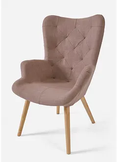 Poltrona con impuntura diagonale, bonprix