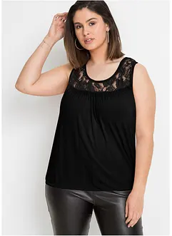 Top in misto viscosa, bonprix